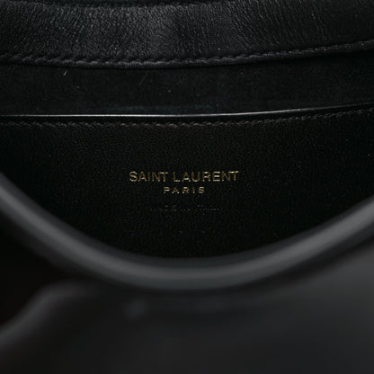 Saint Laurent Patent Calfskin Le 5 A 7 Mini Hobo Black 6 of 8