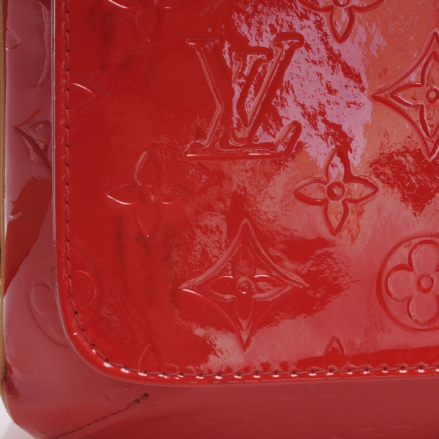 Louis Vuitton Vernis Thompson Street Red 5 of 7