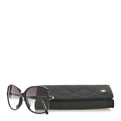 Chanel Lambskin Square Chain Sunglasses 5210-Q Black 8 of 8