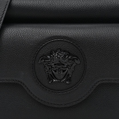 Versace Grained Calfskin Medusa Camera Bag Black 8 of 12
