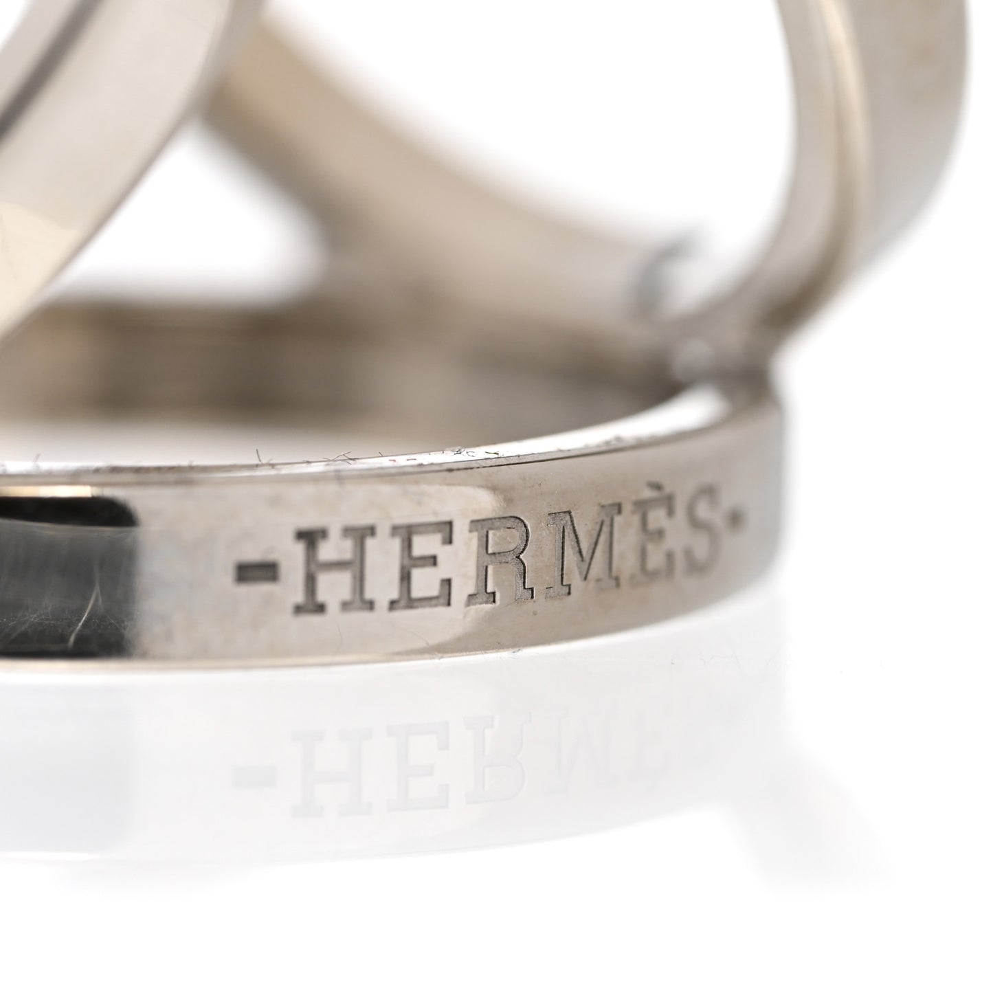 Palladium Trio Scarf Ring