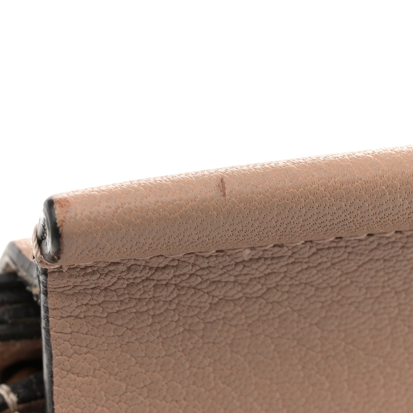 Calfskin Medium Faye Shoulder Bag Biscotti Beige