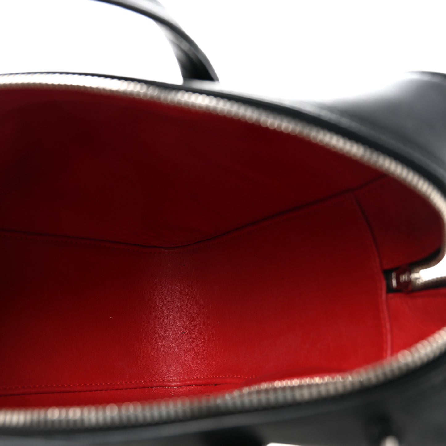 Calfskin S Triangle Duffle Black