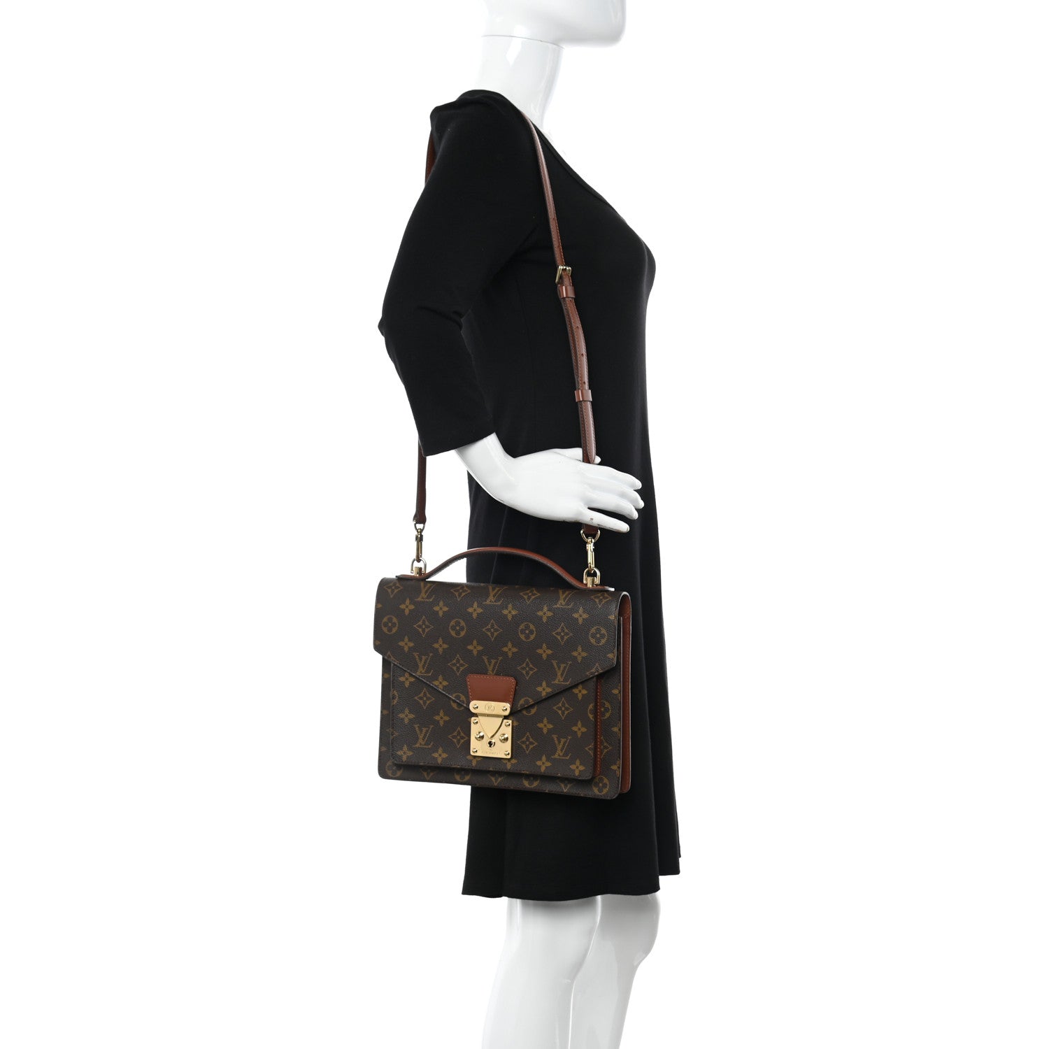 Louis Vuitton Monogram Monceau 28 2 of 13