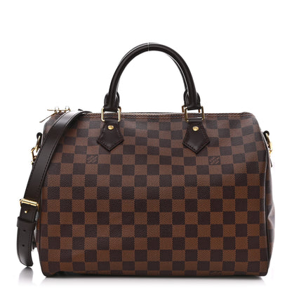Louis Vuitton Damier Ebene Speedy Bandouliere 30 1 of 10