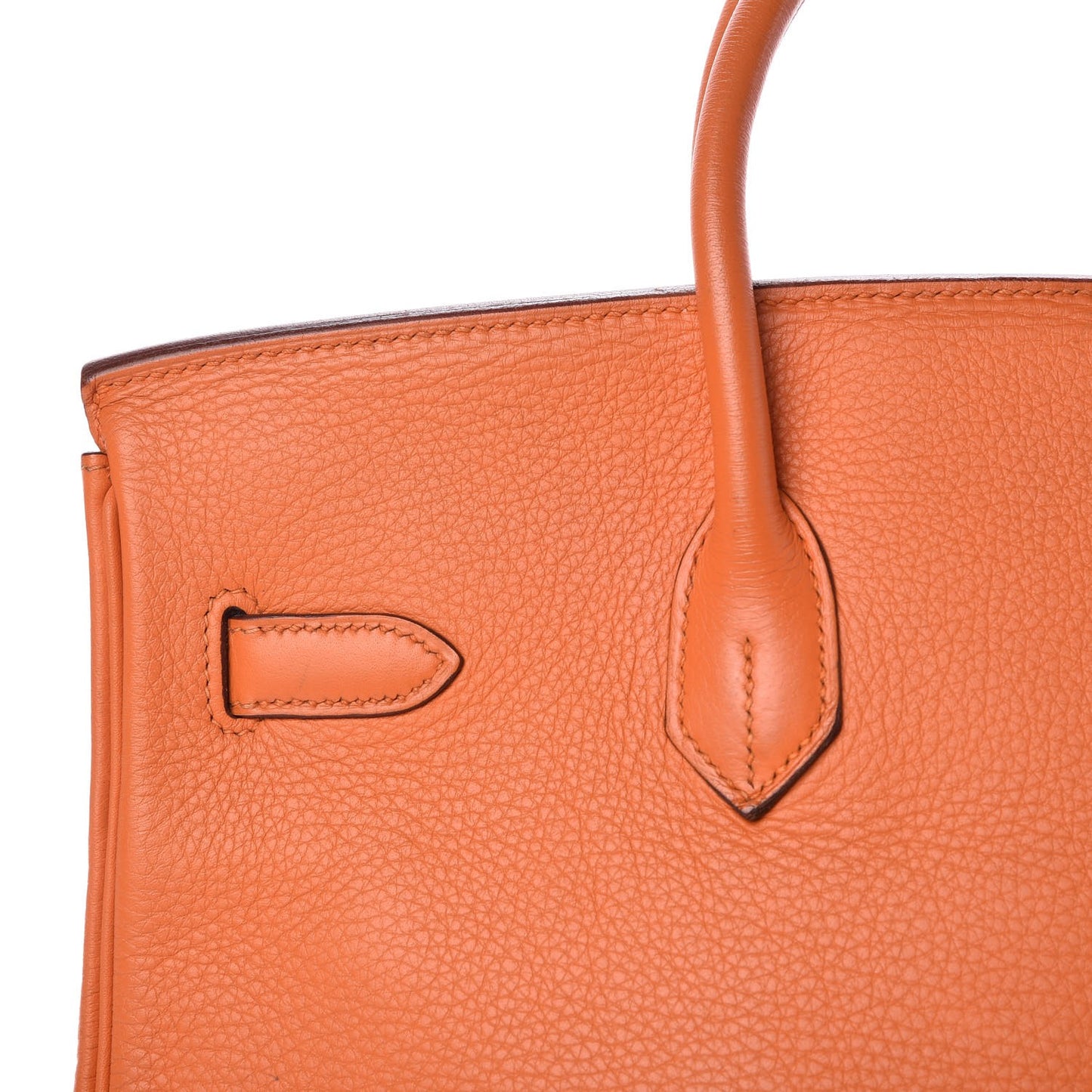 Togo Birkin 35 Orange