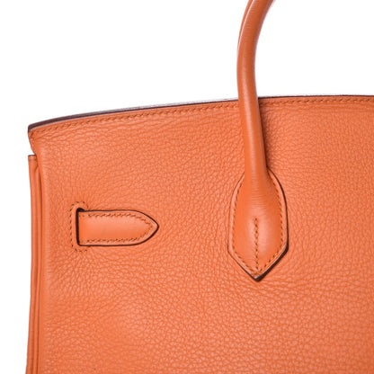 Hermes Togo Birkin 35 Orange 28 of 41