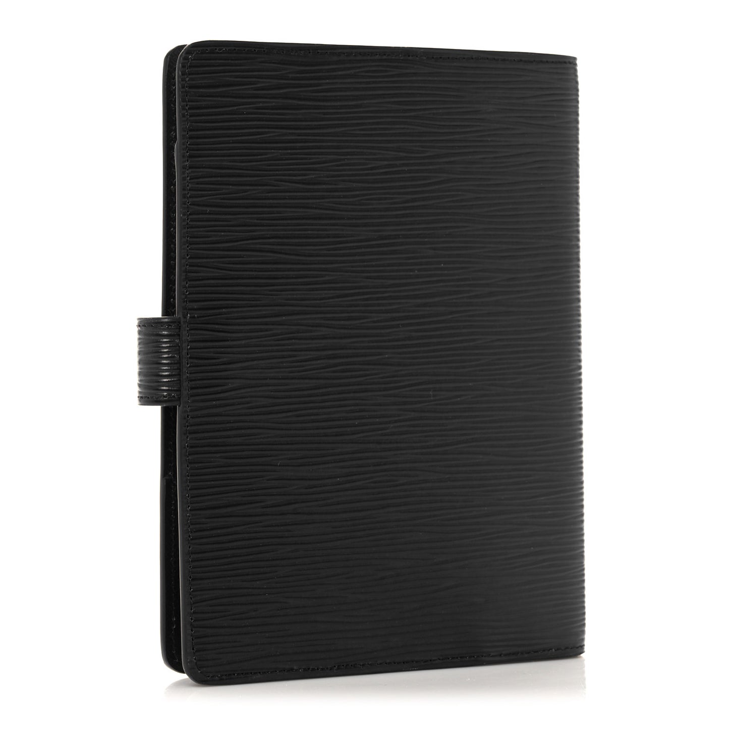 Epi Medium Ring Agenda Cover Black