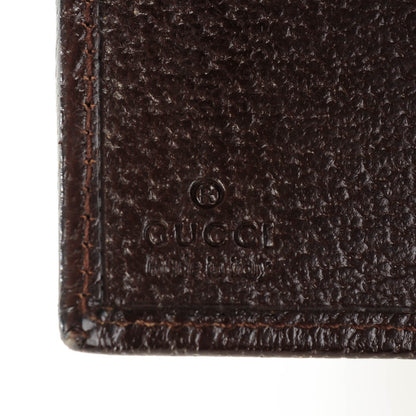 Gucci GG Supreme Monogram Web Bi-Fold Wallet Brown 6 of 7