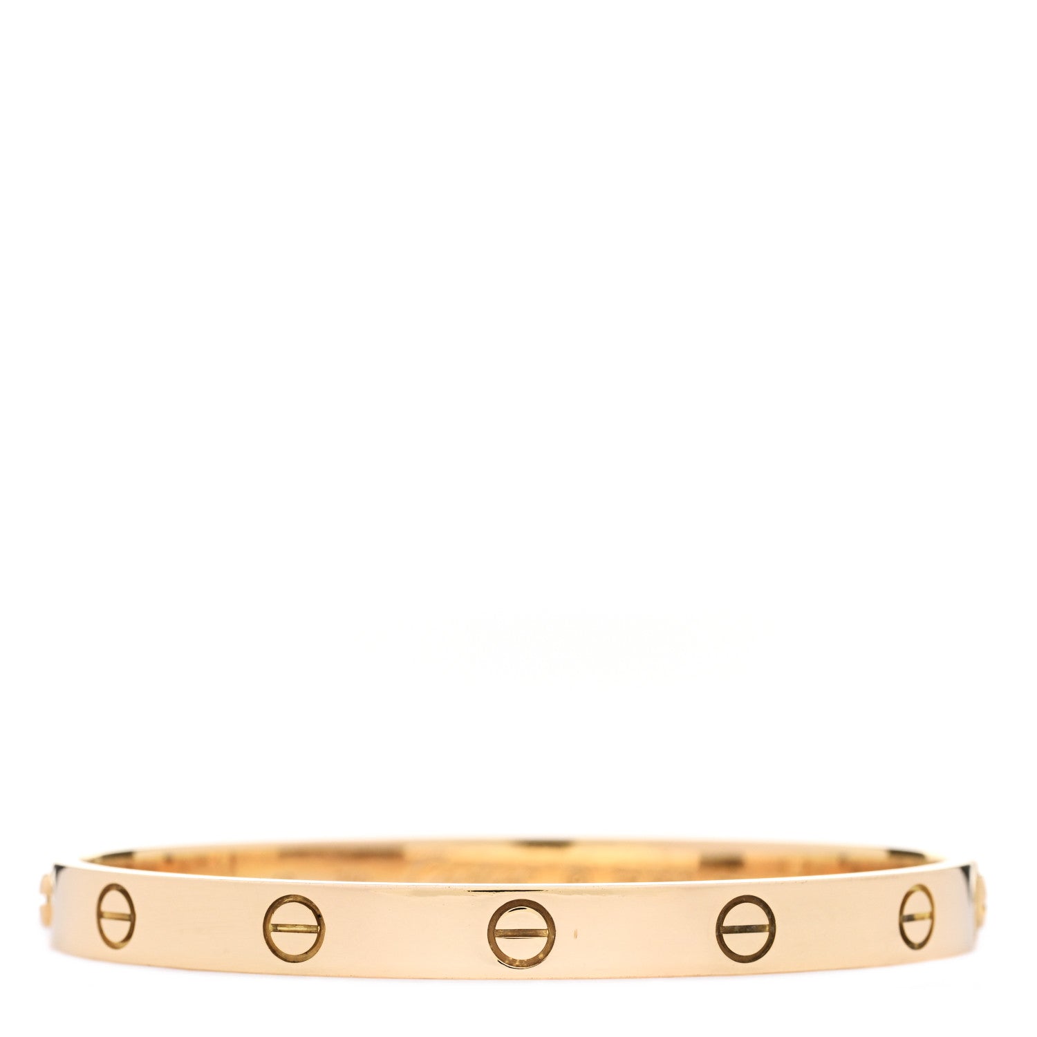 Cartier 18K Yellow Gold LOVE Bracelet 18 1 of 6