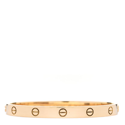 Cartier 18K Yellow Gold LOVE Bracelet 18 1 of 6