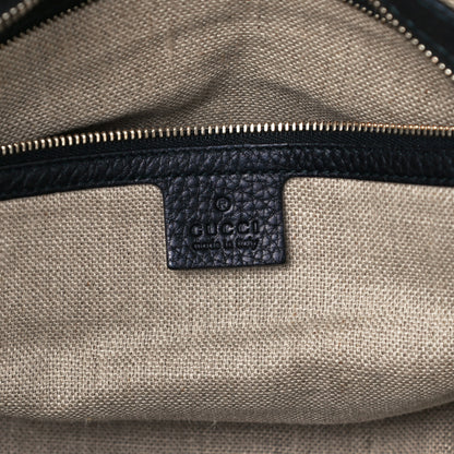 Gucci Monogram Cellarius Calfskin Large Boston Beige Ebony Black 6 of 13