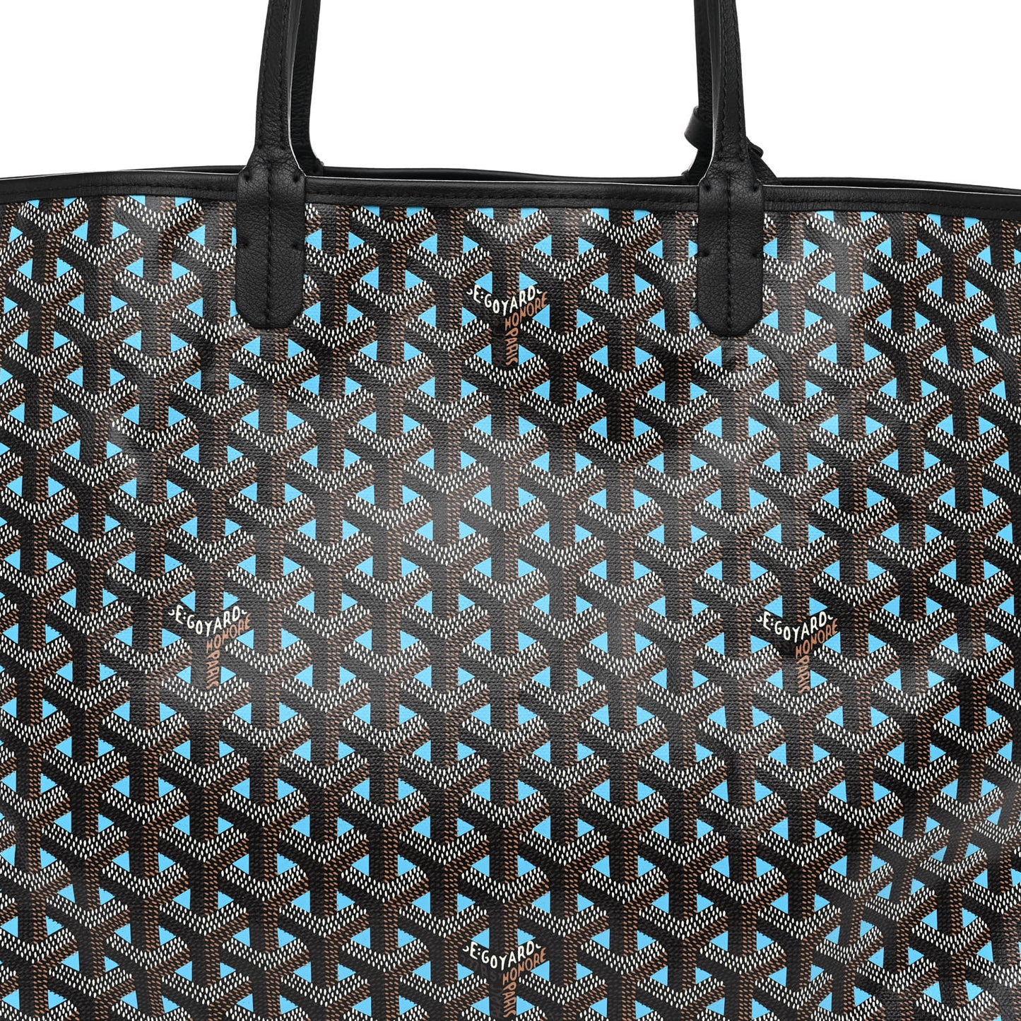 Goyardine Saint Louis Claire Voie PM Black Blue