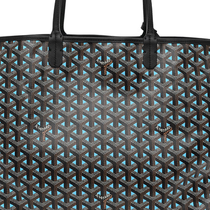 Goyard Goyardine Saint Louis Claire Voie PM Black Blue 8 of 10
