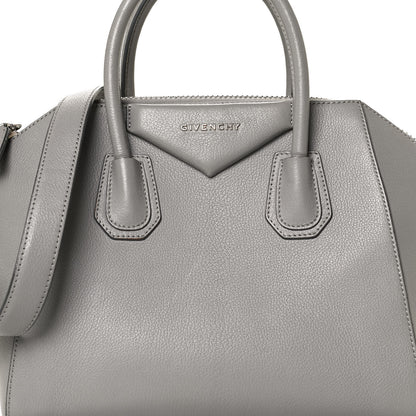 Givenchy Sugar Goatskin Small Antigona Pearl Grey 8 of 13