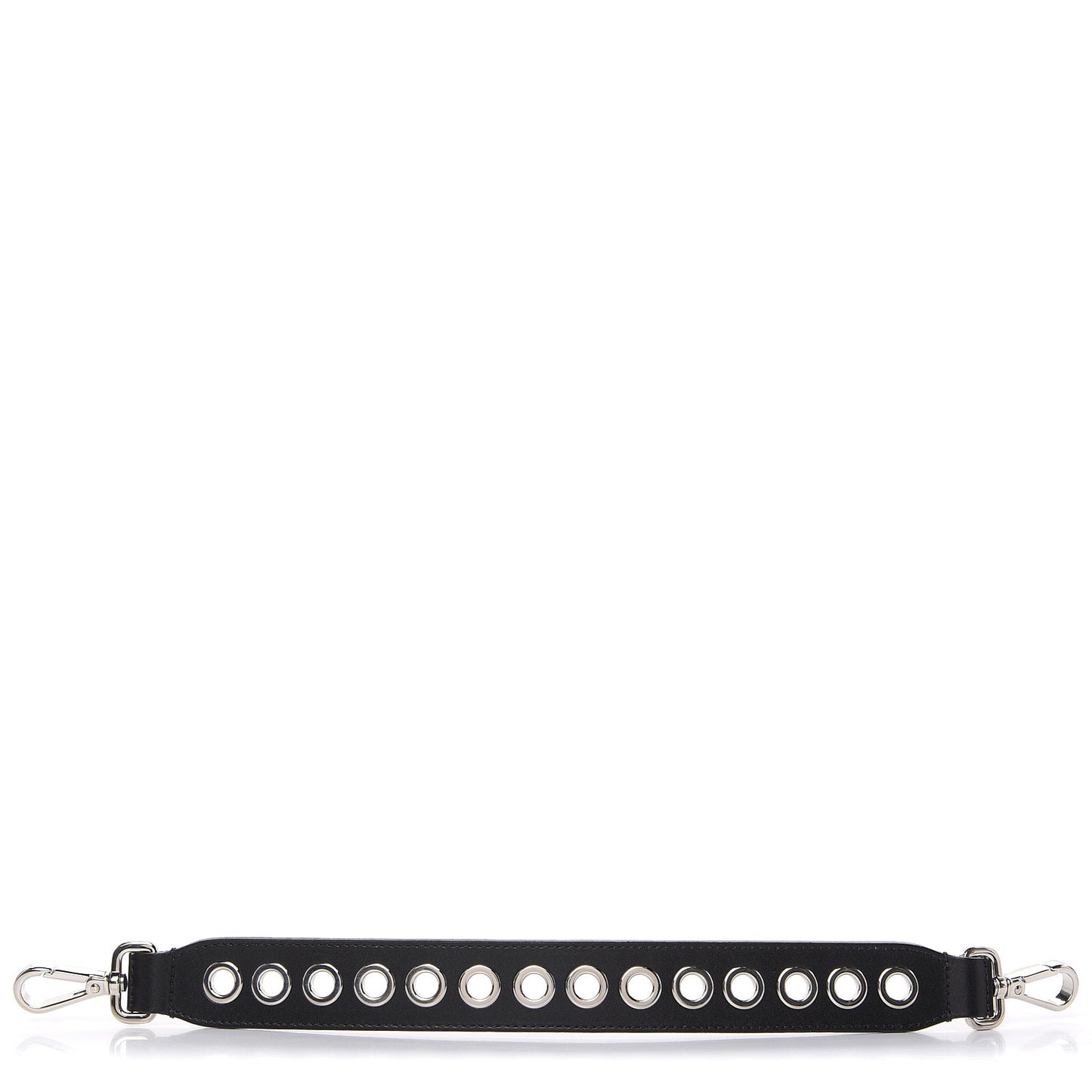 Vitello Liberty Grommet Bi-Color Mini Strap You Black Camelia
