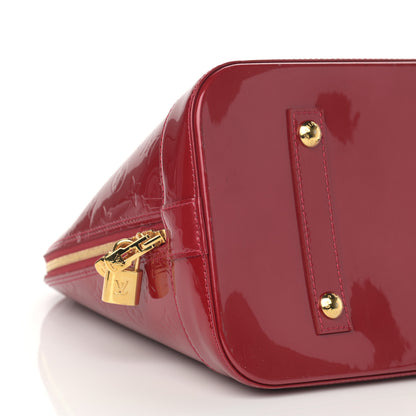 Louis Vuitton Vernis Alma GM Rose Indien 10 of 14