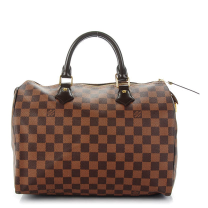 Louis Vuitton Damier Ebene Speedy 30 1 of 8