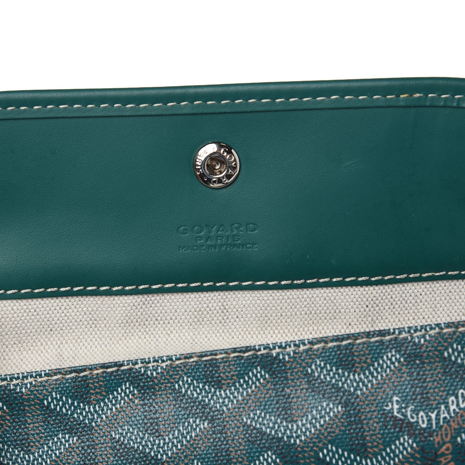 Goyard Goyardine Saint Louis PM Green 7 of 9
