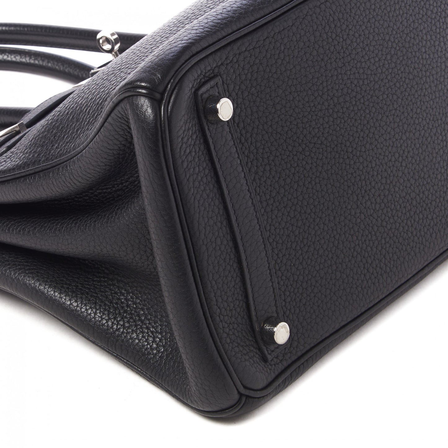Taurillon Clemence Birkin 30 Black