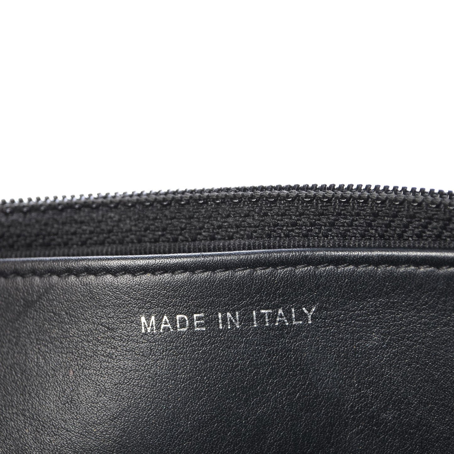 Velvet Quilted Wallet On Chain WOC Black