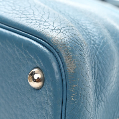 Hermes Taurillon Clemence Bolide 31 Blue Jean 18 of 19