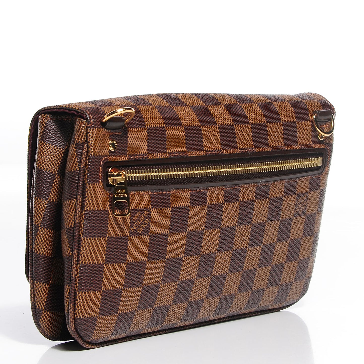 Light Calf Intrecciato Continental Wallet Ardoise