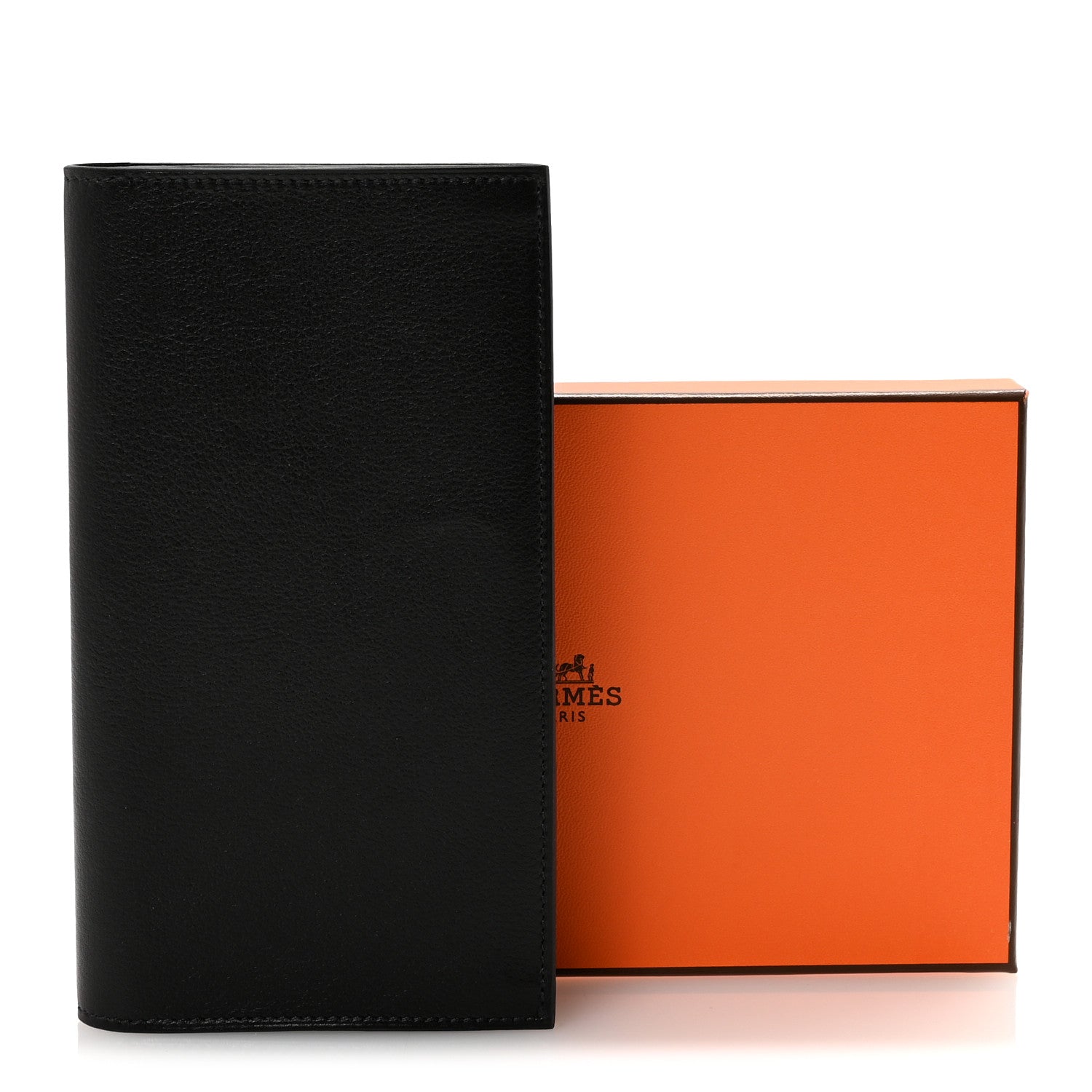 Hermes Evergrain Citizen Twill Long Wallet Black 7 of 7