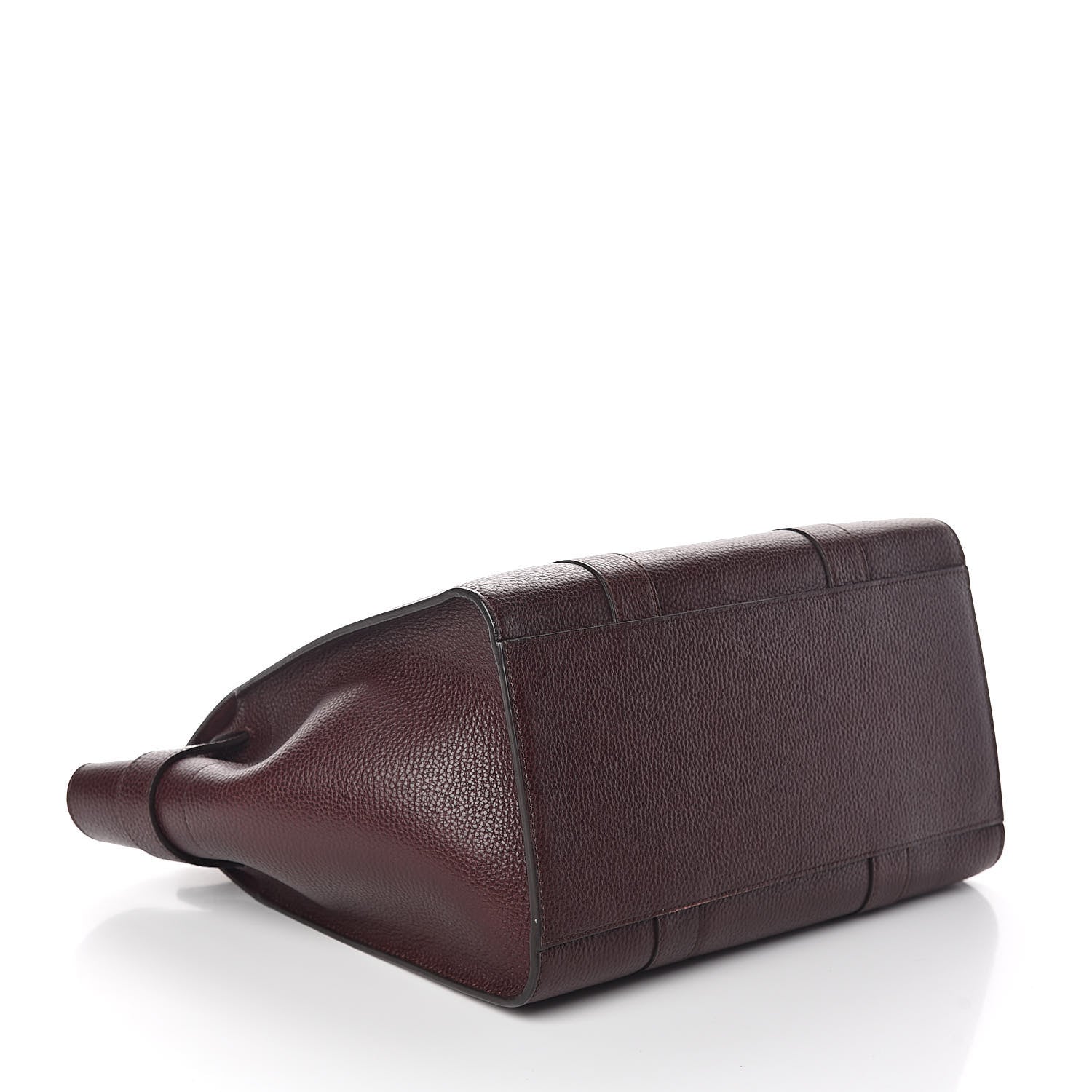 Mulberry Grain Vegetable Tanned Calfskin Zipped Bayswater Oxblood 4 of 12