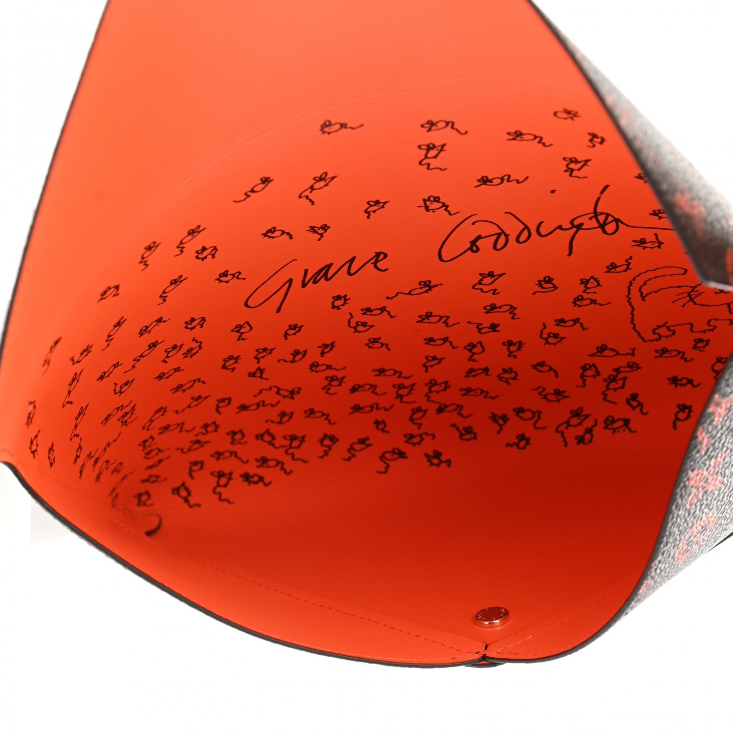 Louis Vuitton Catogram Large Kirigami Pochette Marron 5 of 7