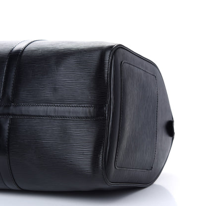 Louis Vuitton Epi Keepall 45 Black 10 of 13