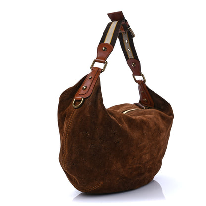 Louis Vuitton Suede Mahina Onatah GM Cacao 2 of 9