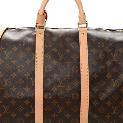 Louis Vuitton Monogram Keepall Bandouliere 55 6 of 10