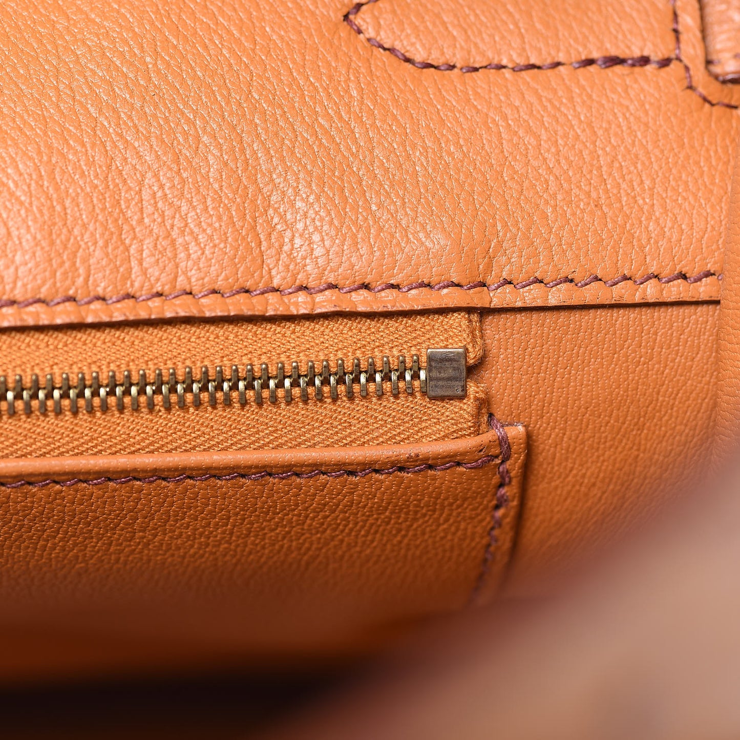 Ostrich Birkin 35 Gold