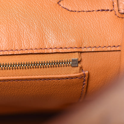 Hermes Ostrich Birkin 35 Gold 16 of 38