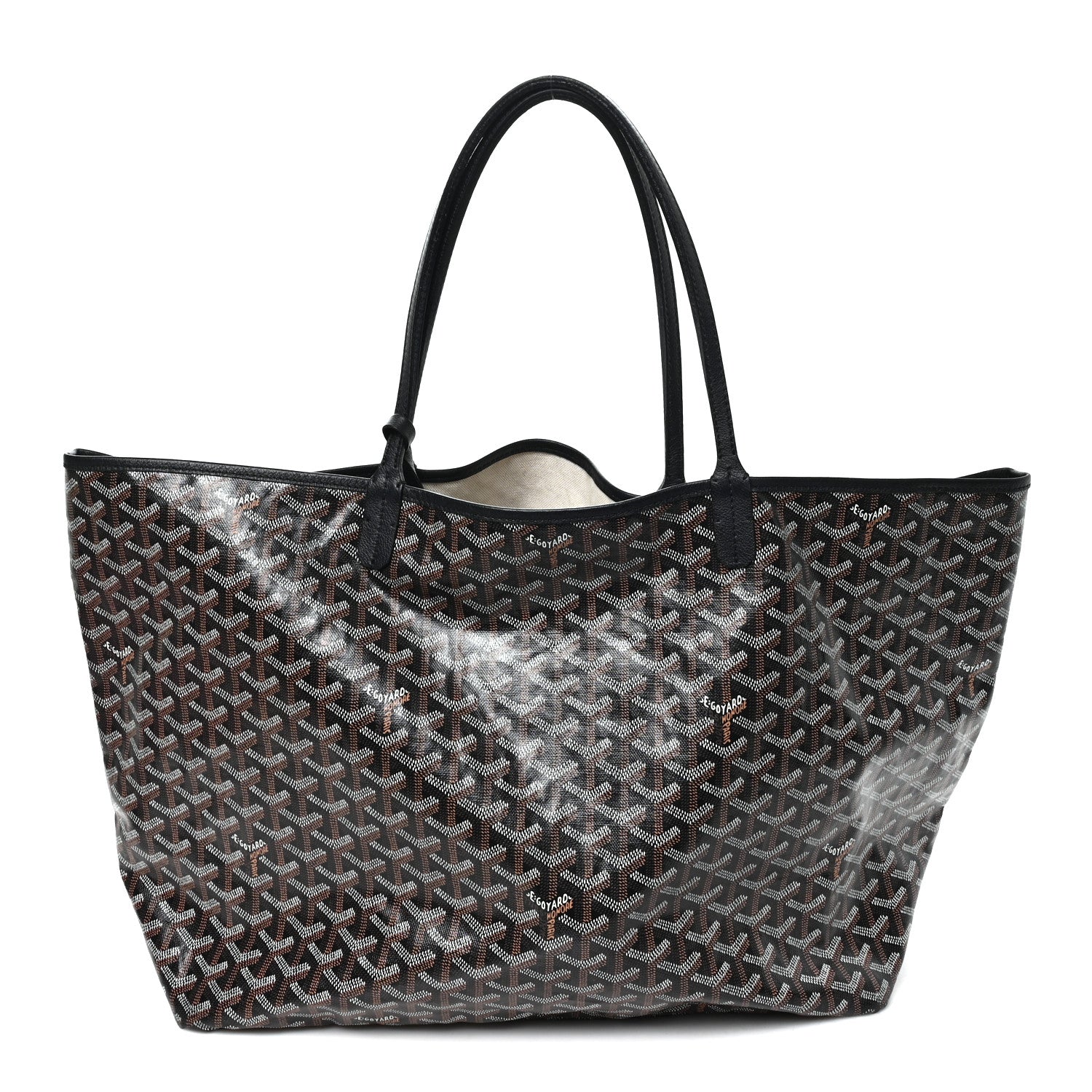 Goyard Goyardine Saint Louis GM Black 1 of 13