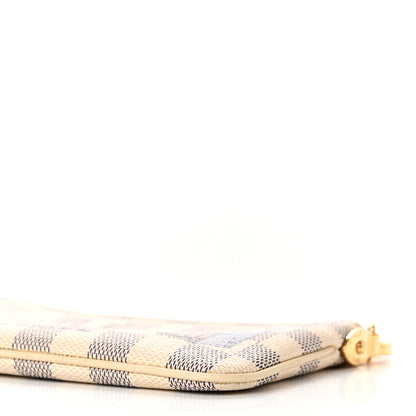 Louis Vuitton Damier Azur Trunk Pochette Milla MM 10 of 14