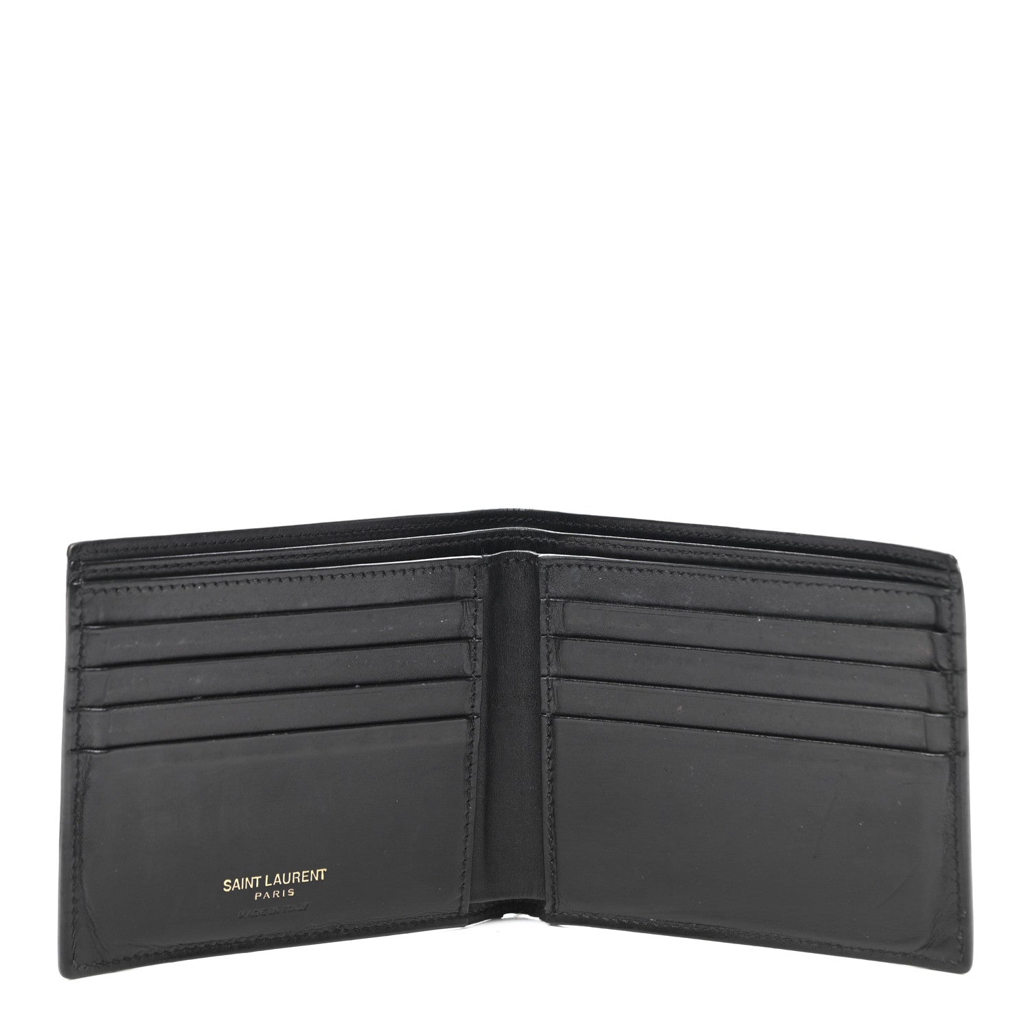 Saint Laurent Toile Monogram Paris East West Wallet Black 5 of 10