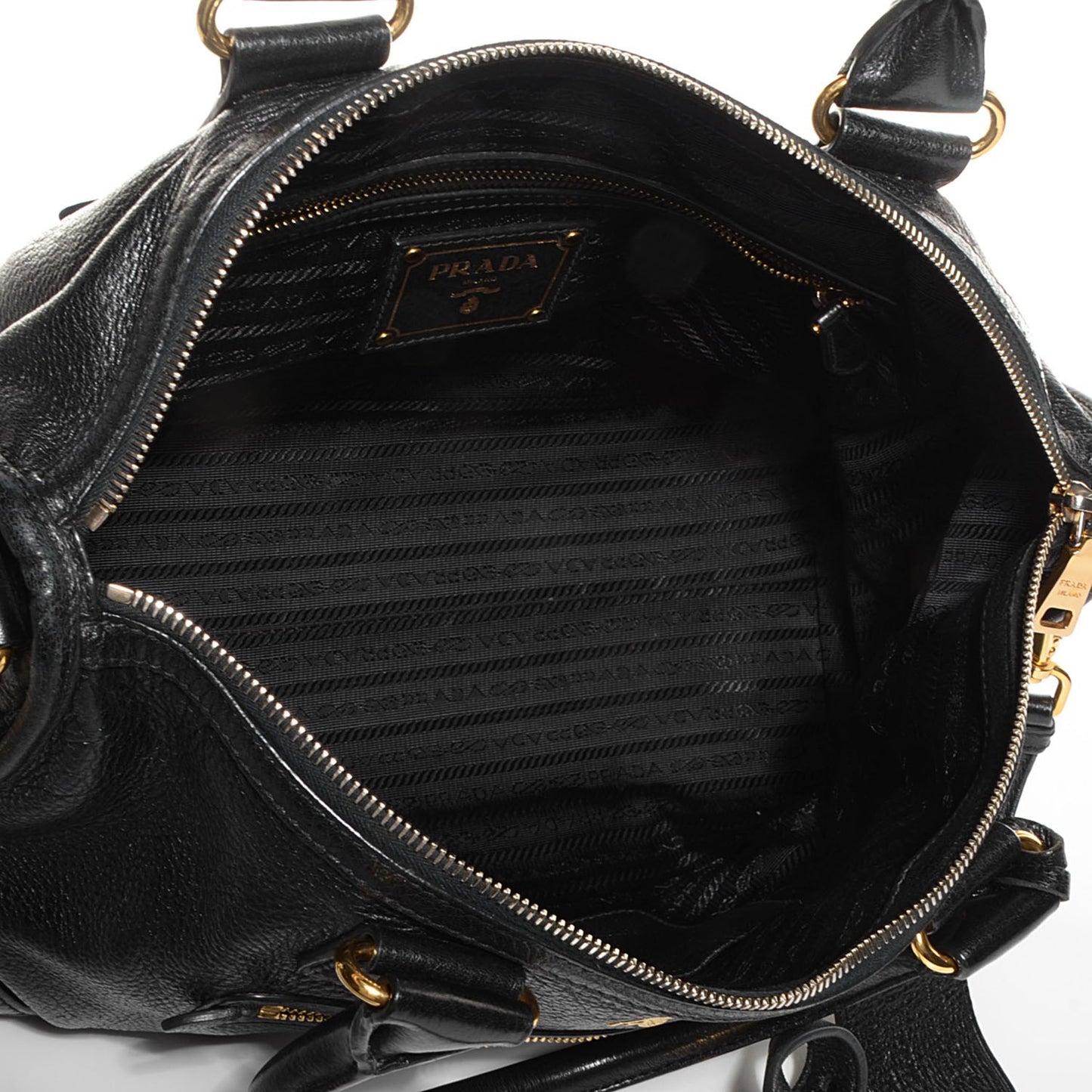 Cervo Antik Shopping Satchel Black