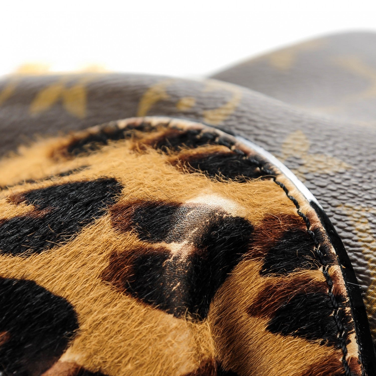 Louis Vuitton Monogram Leopard Adele 8 of 11