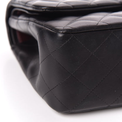 Chanel Lambskin Quilted Jumbo Double Flap Black 9 of 14