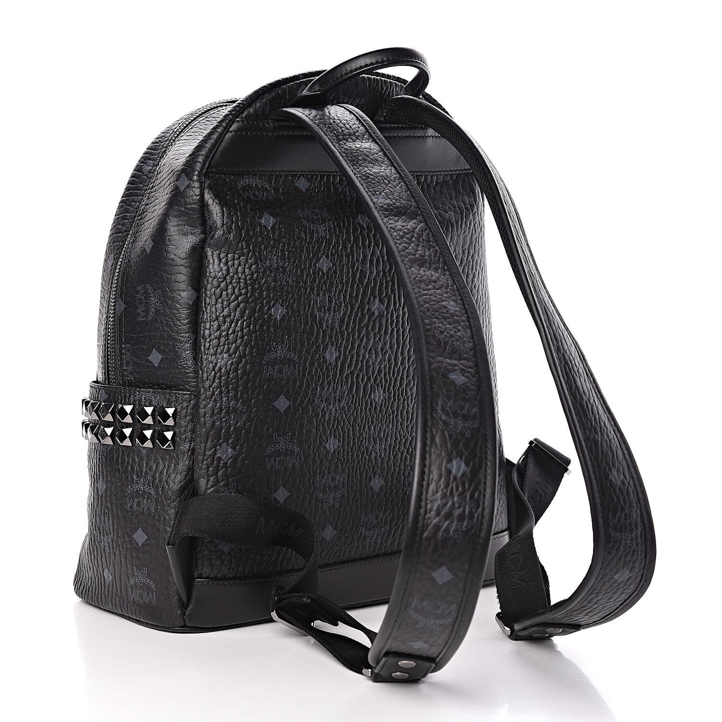 Visetos Small Side Stud Stark Backpack Black
