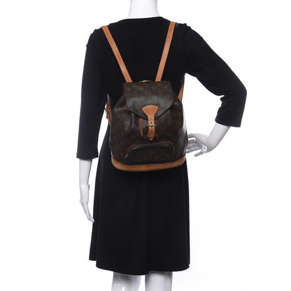 Louis Vuitton Monogram Montsouris MM Backpack 2 of 9