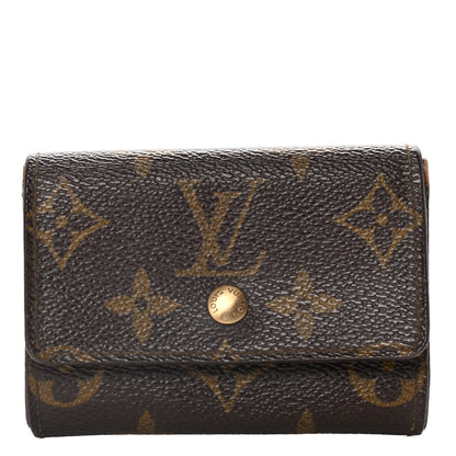 Louis Vuitton Monogram Porte-Monnaie Plat Coin Purse 1 of 14
