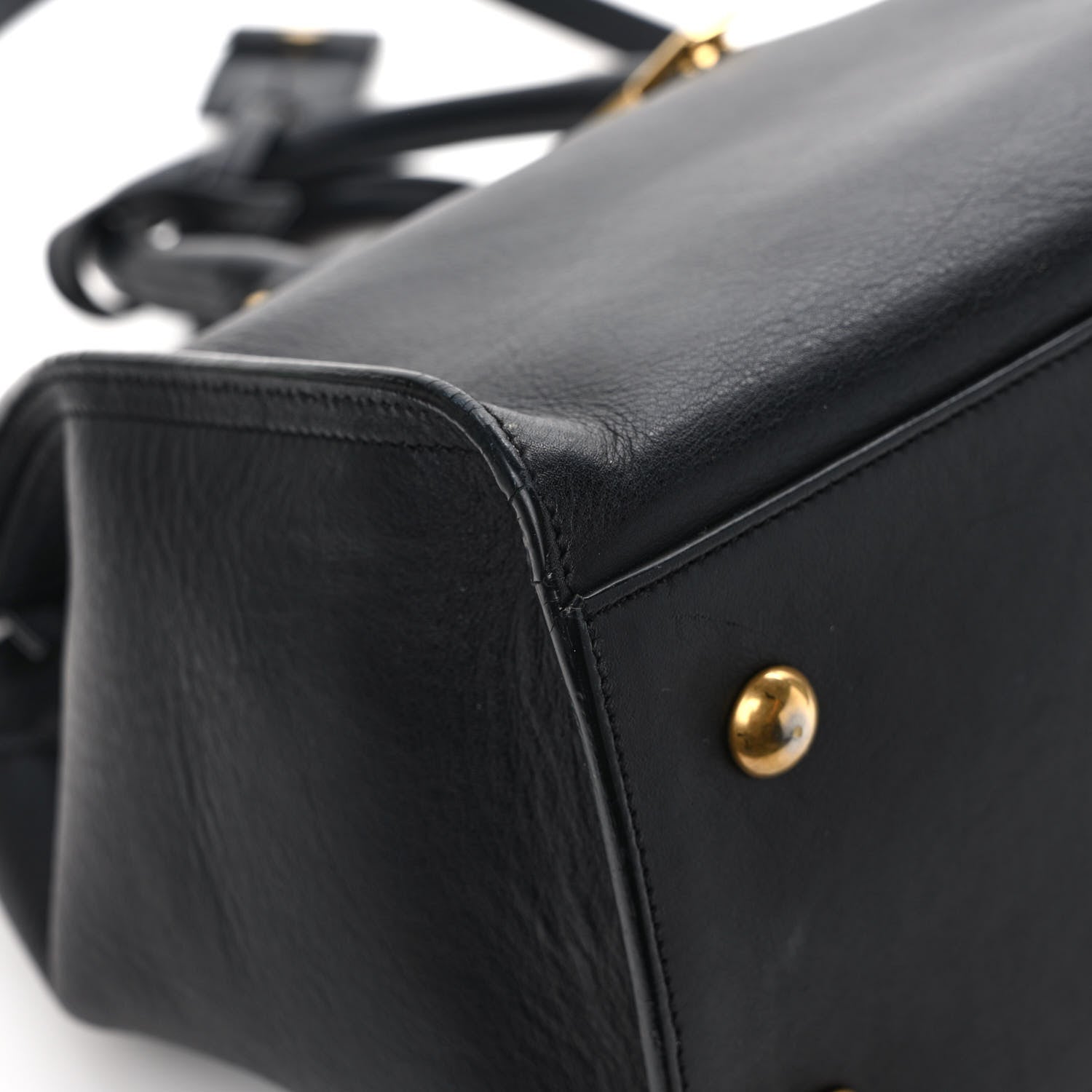 Saint Laurent Calfskin Small Classic Y Cabas Black 9 of 13