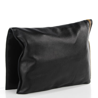 Tom Ford Ramskin Large Alix Padlock Zip Shoulder Bag Black 3 of 6
