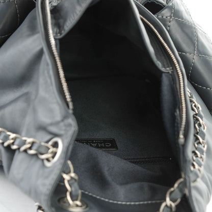 Chanel Calfskin Large Backpack Is Back Dark Grey 5 of 7