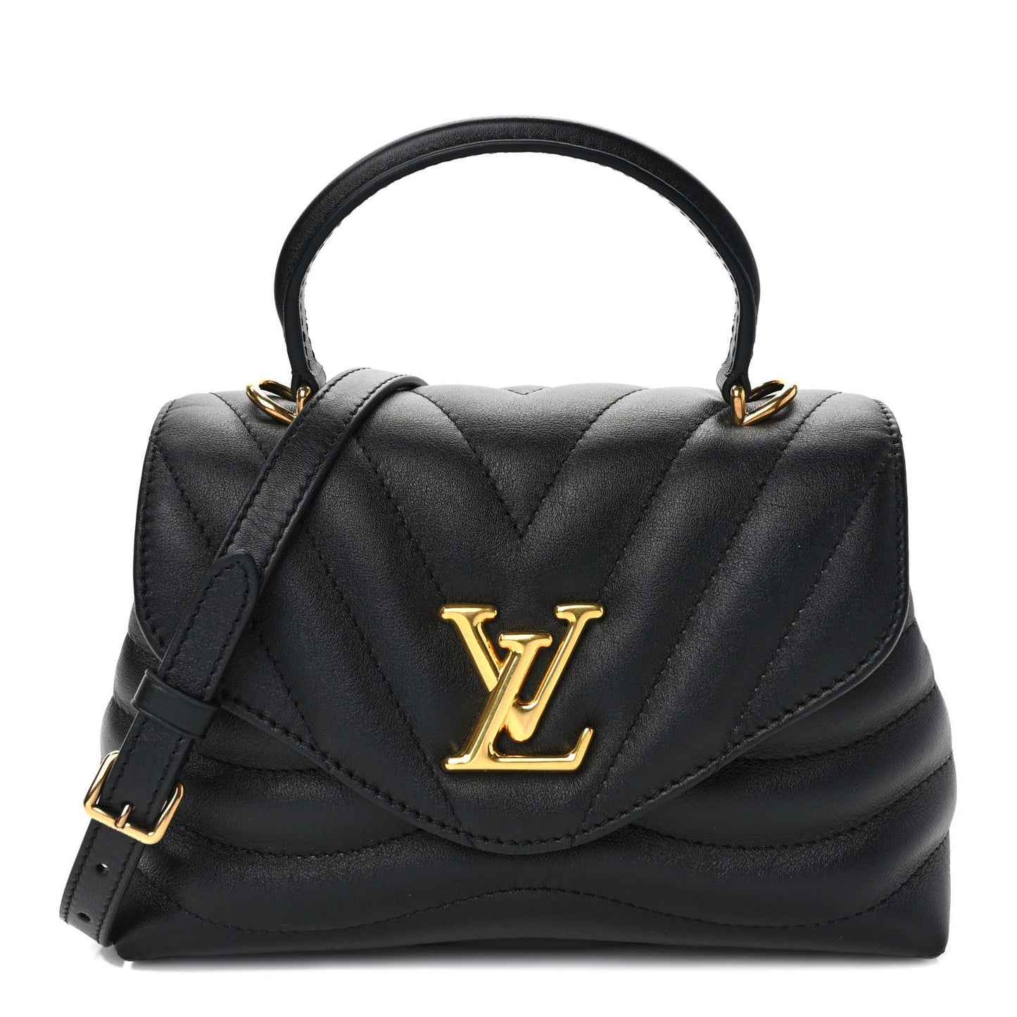 Calfskin Hold Me New Wave Black