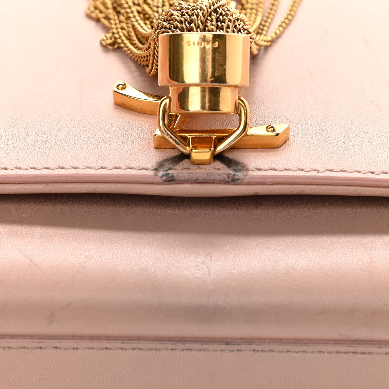 Saint Laurent Smooth Calfskin Medium Classic Monogram Kate Tassel Satchel Pink 16 of 16