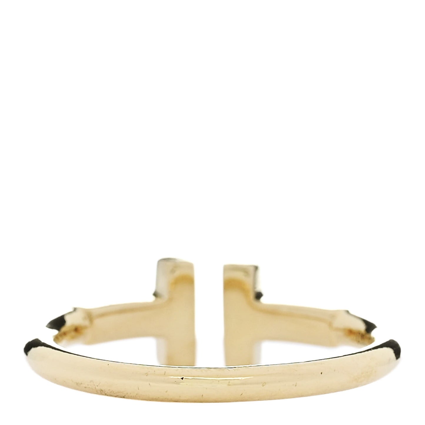 18K Yellow Gold T Wire Ring 47 4